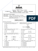 J-CAPS-03 (MAT+SSC) Class X (12th To 18th June 2020) by AAKASH Institute