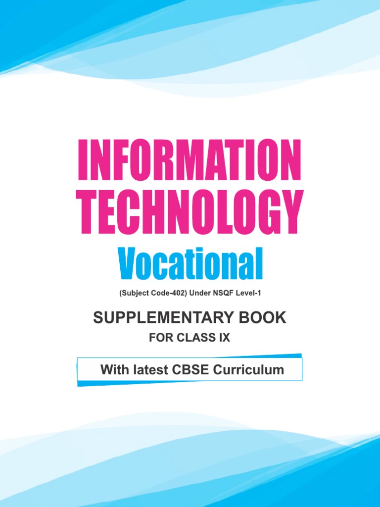 Class 9 IT and ITeS Overview | PDF | Outsourcing | Educational Technology