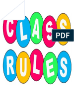 Class Rules