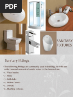 Overview of Sanitary Fixtures and Fittings | PDF | Sink | Plumbing