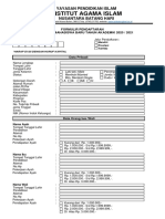 Formulir Pendaftaran PMB 2020 PDF