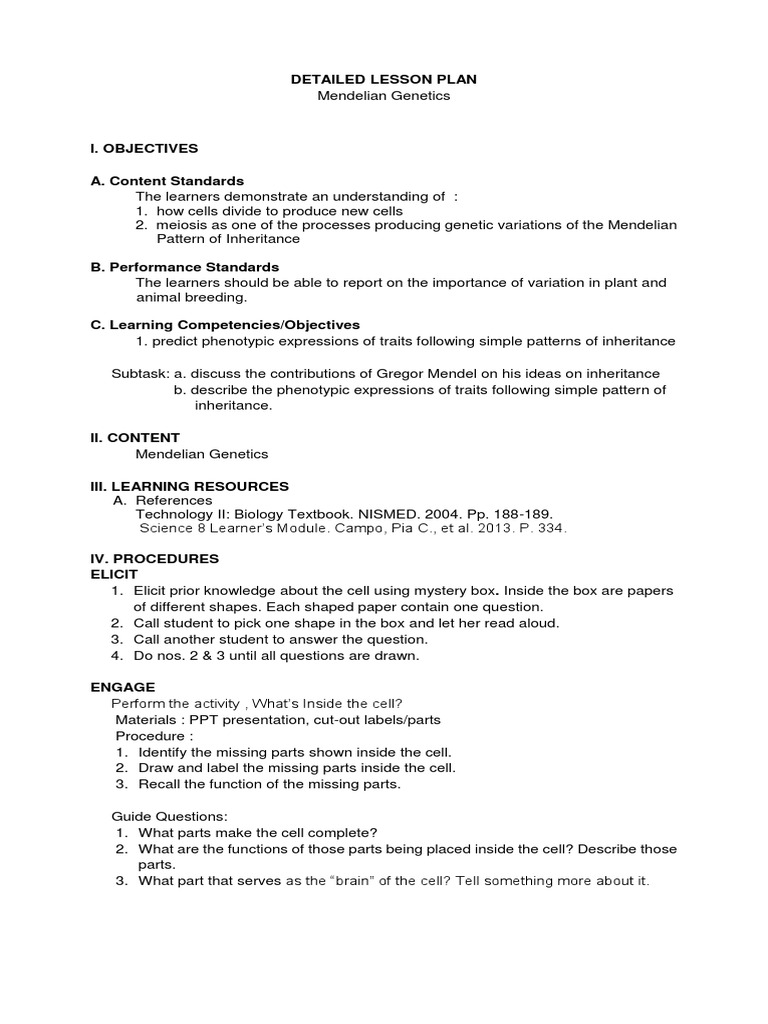 DLP - Genetics - P6xy | PDF | Heredity | Phenotypic Trait