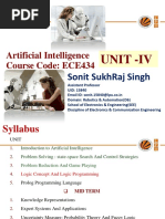 Artificial Intelligence Course Code ECE4 PDF