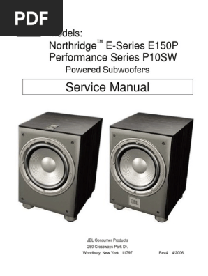 subwoofer jbl e150p