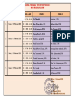 Jadwal Try Out Un I
