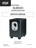 JBL Sub500 (Scs500.5) SM