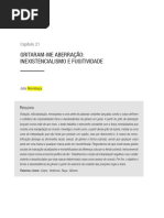 MOMBAÇA, Jota. Gritaram-me aberração- inexistencialismo e fugitividade