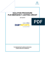 Isolation Procedure M