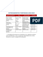 Horario18 19 PDF