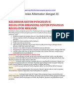 Sistem Pengisian Alternator Dengan IC Regulator