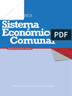 Ley Organica Del Sistema Economico y Popular en Venezuela