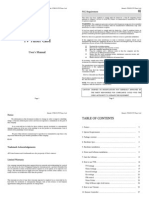 TVR Pci TV Tuner Card: User's Manual