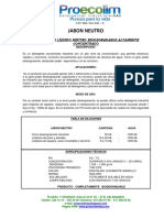 FT Jabon Neutro Altamente Concentrado 1 PDF