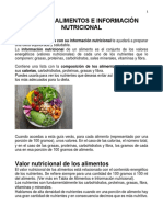 Informacion Nutricional