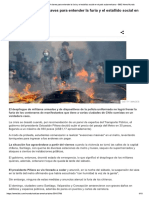 Protestas en Chile - 4 claves para entender la furia y el estallido social en el país sudamericano