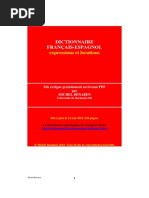 Dictionnaire Francais Espagnol PDF | PDF | Dictionnaire | Langues