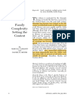 (Carlson & Meyer, 2014) Family Complexity Setting The Context