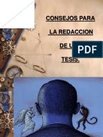 CONSEJOS BUENA REDACCION TESIS