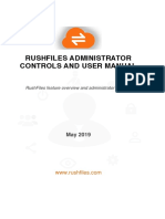 Rush Files Features and User Manual