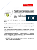 Concentraciones Masa-Masa Porcentaje PDF