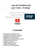 Calor y Formas de Trabajo