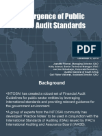 Convergence of Public Sector Audit Standards