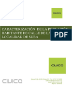 Caracterizacion Habitante de Calle 2013 PDF