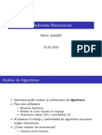 Recurrencias PDF