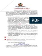 Matricula Profesional PDF