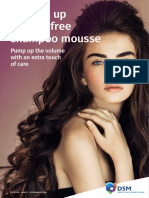 Haircare Formulation Sulfate Free Shampoo Mousse