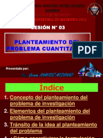 SESION N° 04 - PLANTEAMIENTO DEL PROBLEMA