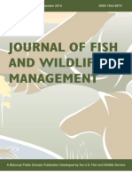 Journal of Fish and Wildife Management Vol 1 #2