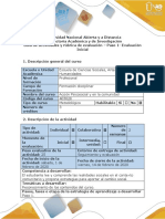 Guía de Actividades y Rúbrica de Evaluación - Paso 1 - Entregar Informe Acción Comunitaria