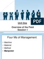 Unit 1 Overview of the Field