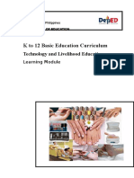 K To 12 Nail Care Learning Module