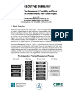 Executive Summary - Honolulu Rail Transit Financial Plan Assessment