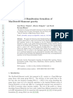 De Donder-Weyl Hamiltonian Formalism of MacDowell-Mansouri Gravity