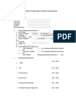 Format Survey Mawas Diri Lingkup Masyarakat