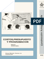 Costos Presupuestos Programacion PDF