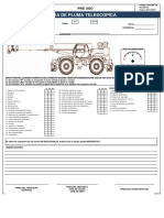 Grua de pluma telescópica pre uso checklist