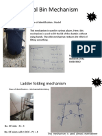 Pedal Bin Mechanism Mobility