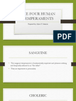 The Four Human Temperaments