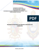 Informe Estrategico de Riesgos I-Semestre 2019 UNEFA PDF
