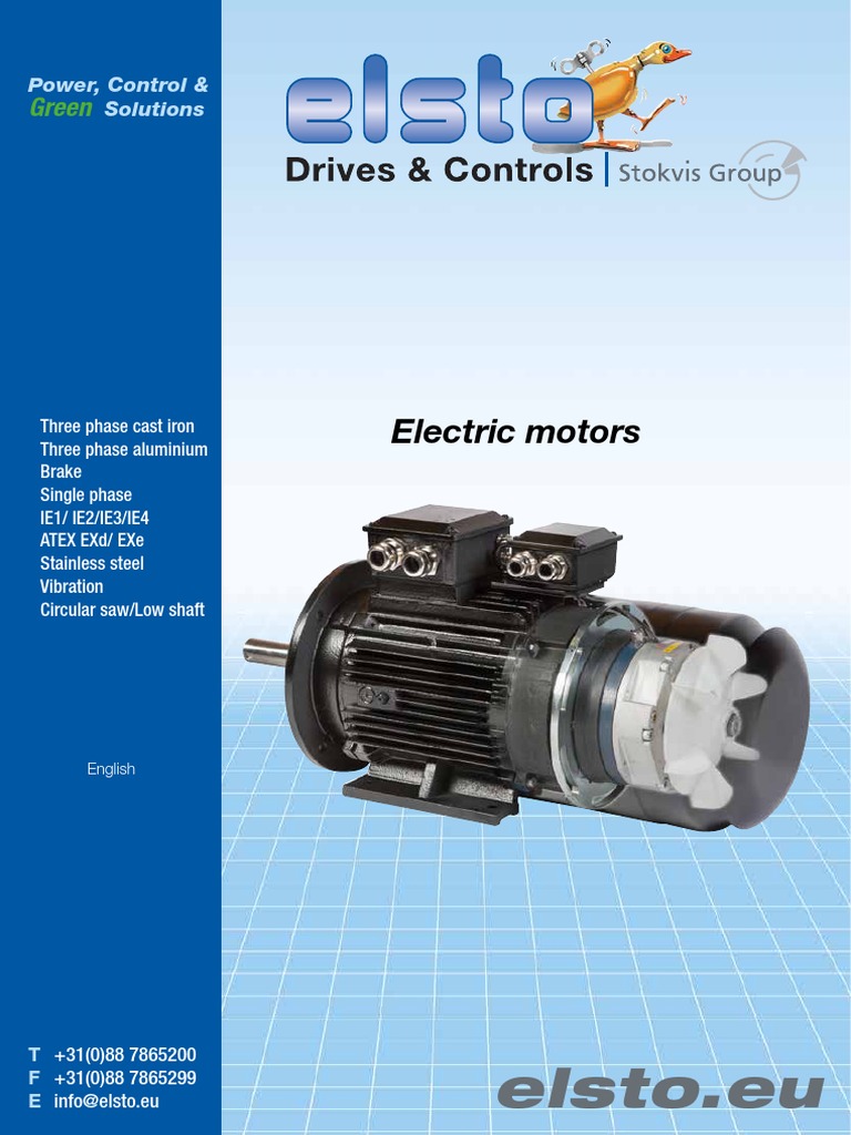 Electric motors catalogue EN.pdf Electric Motor Mechanical