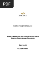 RC Grade Control Drilling Procedures | PDF | Assay | Mining