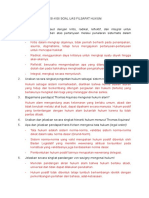 Kisi-Kisi Soal UAS Filsafat Hukum+jawaban