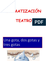 Dramatización Teatro