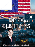 Nota Ringkas Sejarah Tahun 5 2020 by Pocats