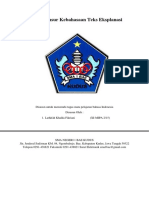 Analisis Unsur Kebahasaan Teks Eksplanasi