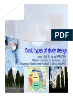 Study Design Contingency Tables PDF